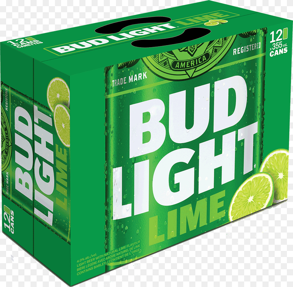 Bud Light Lime Bud Light Lime 12 341 Ml Bottle, Citrus Fruit, Food, Fruit, Plant Png