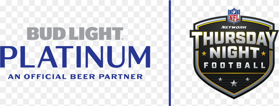 Bud Light Platinum Charlotte Agenda Thursday Night Thursday Night Football, Badge, Logo, Symbol Free Transparent Png