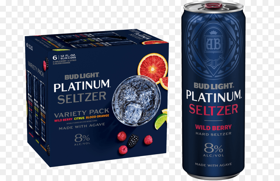 Bud Light Platinum Seltzer Variety Pack Bud Light Platinum Seltzer Variety Pack, Can, Tin, Alcohol, Beer Free Transparent Png