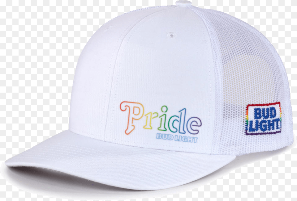 Bud Light Pride Cap For Baseball, Baseball Cap, Clothing, Hat, Helmet Png