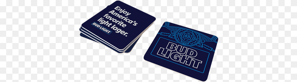 Bud Light Retro Logo Coaster Sleeve Logo, Text Free Png Download