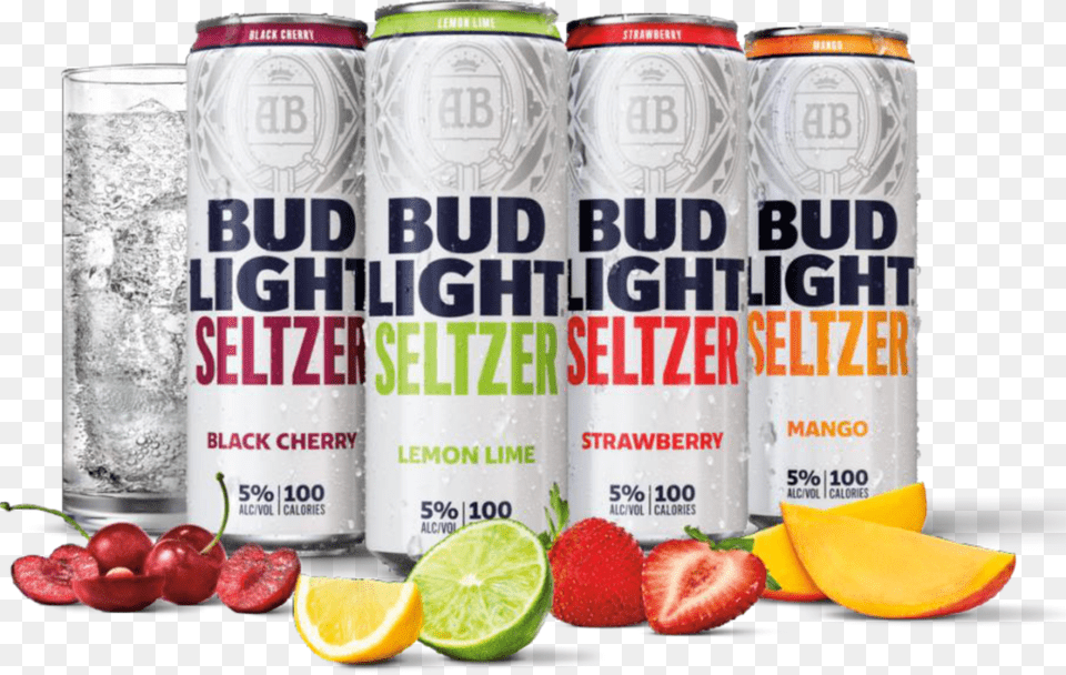 Bud Light Seltzer, Tin, Can, Produce, Plant Png