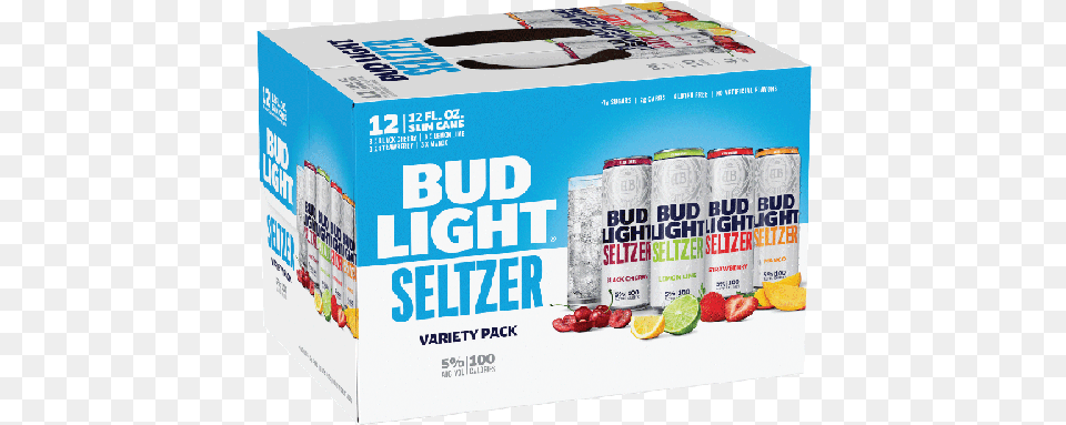 Bud Light Seltzer Variety Bud Light Seltzer Variety, Tin, Can Png Image