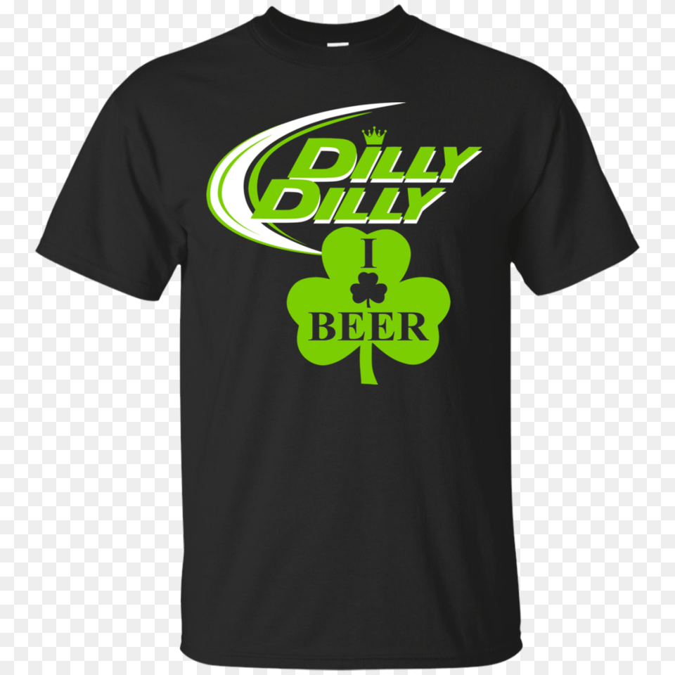 Bud Light St Patricks Day Dilly Dilly I Shamrock Beer Gift, Clothing, Shirt, T-shirt Png Image