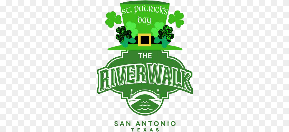 Bud Light St San Antonio Riverwalk, Green, Logo, Poster, Advertisement Free Png Download