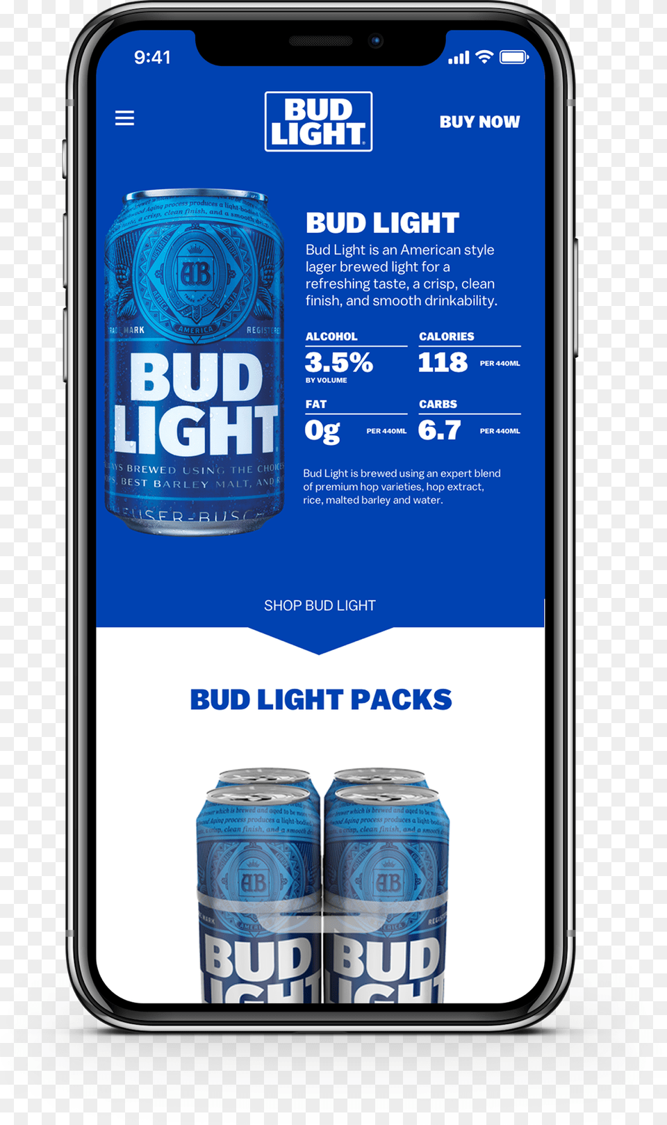 Bud Light Uk Mobile Phone, Can, Tin, Alcohol, Beer Free Png Download