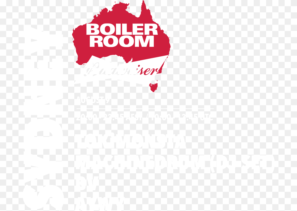 Bud Lineup Boiler Room, Advertisement, Poster Free Png Download