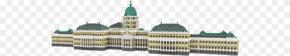 Buda Castle In Minecraft Buda Castle, Architecture, Parliament, Urban, Dome Free Transparent Png