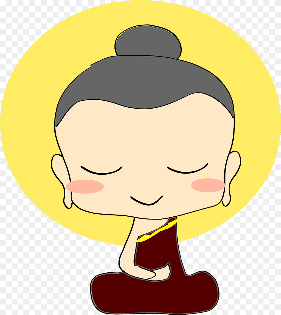 Budda Clipart, Baby, Person, Face, Head Png Image