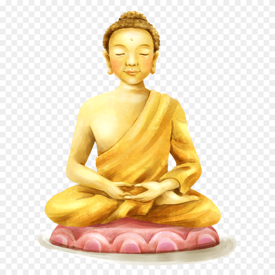 Buddha, Art, Person, Prayer, Face Png