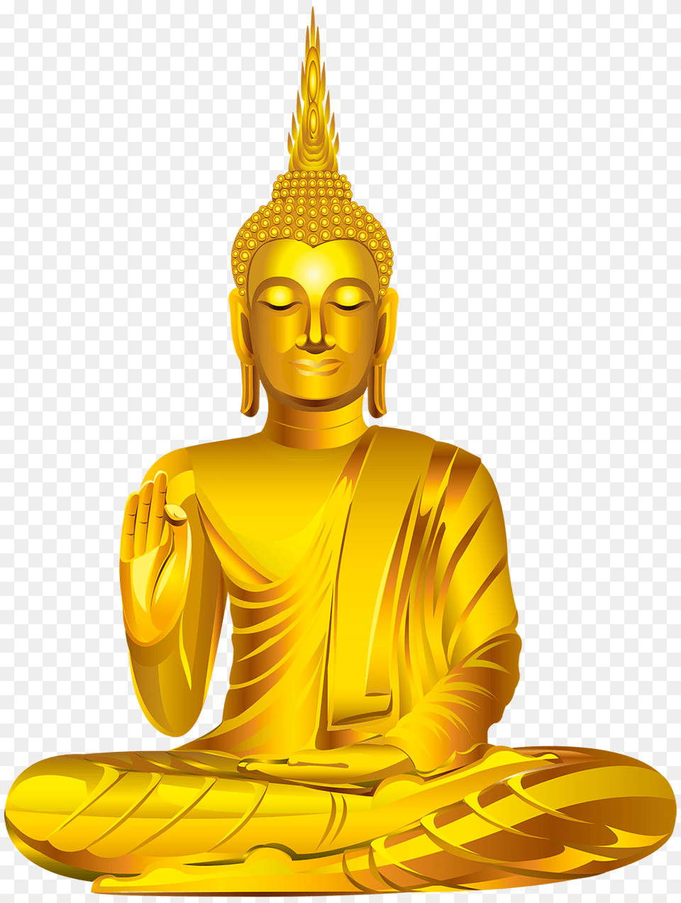 Buddha, Art, Prayer, Adult, Female Png Image