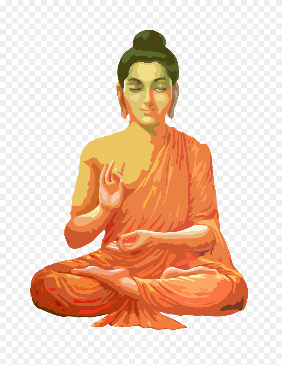 Buddha, Adult, Male, Man, Person Free Png