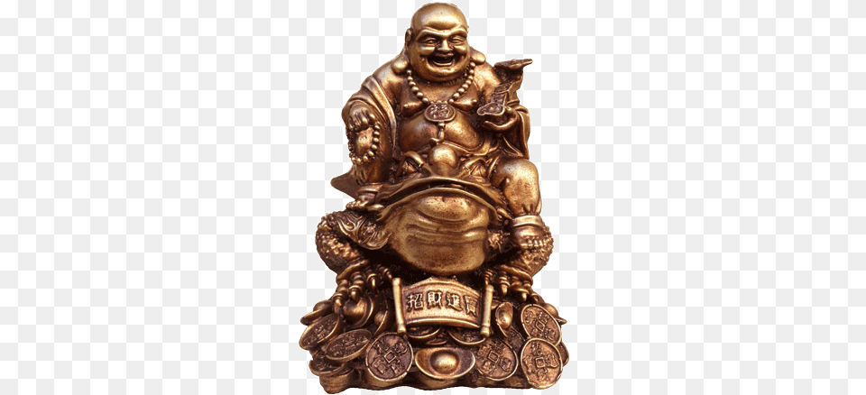 Buddha 23cm Laughing Carving, Bronze, Birthday Cake, Cake, Cream Png Image