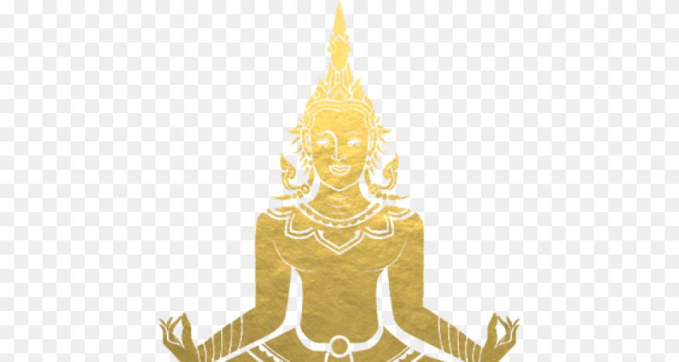 Buddha, Person, Stencil Free Png Download