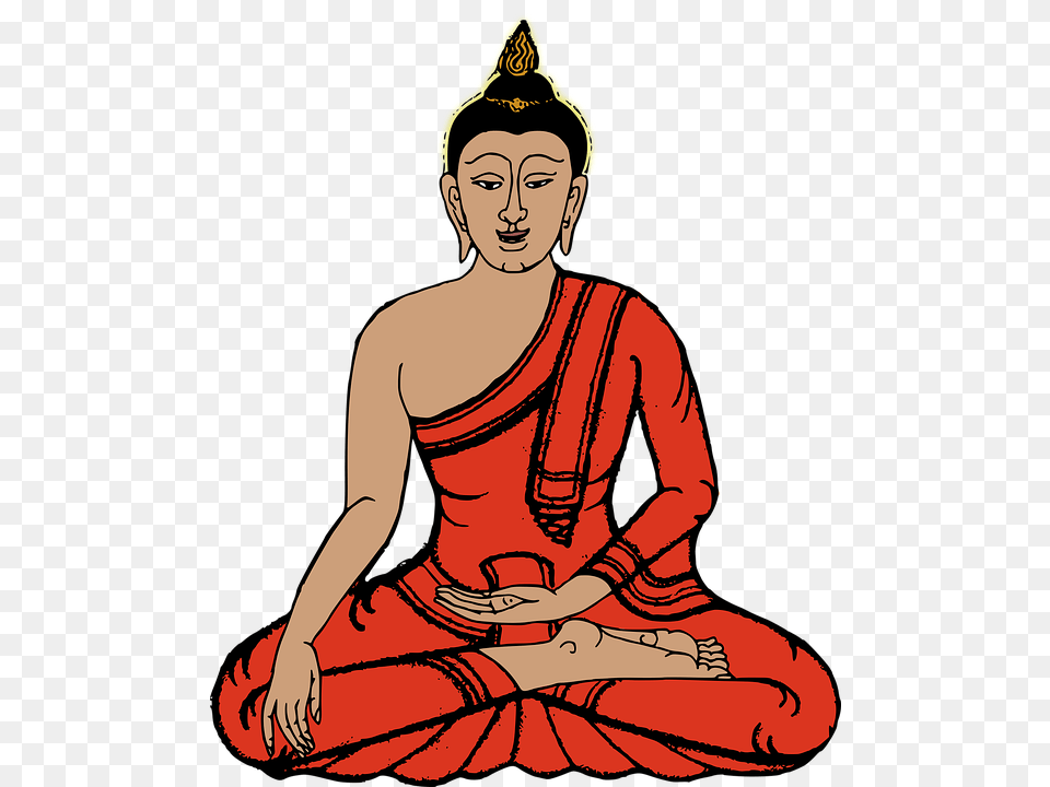 Buddha, Art, Adult, Male, Man Free Png