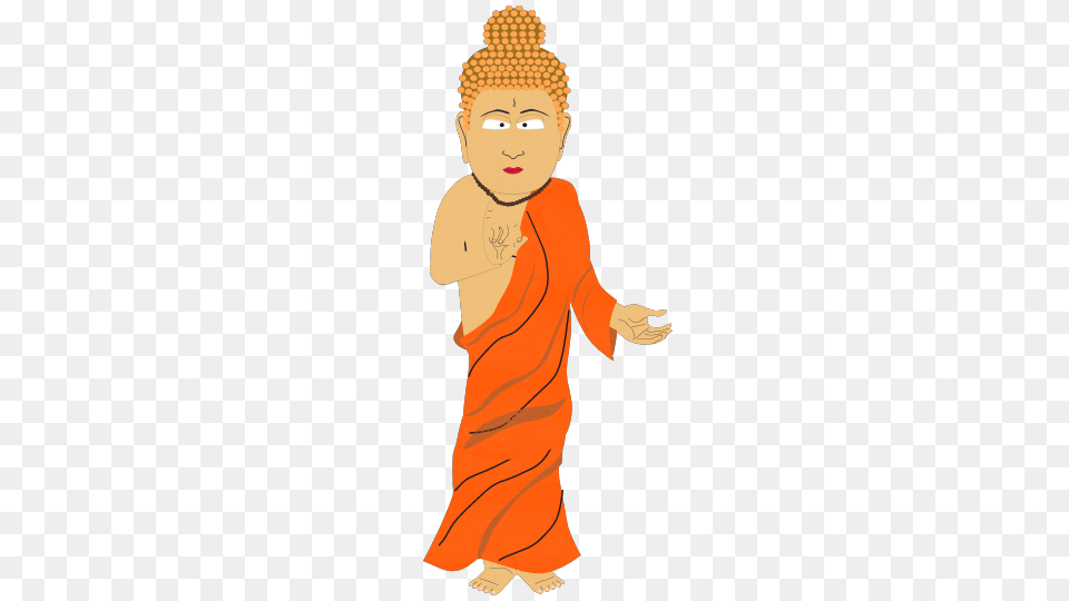 Buddha, Baby, Person, Monk, Art Png