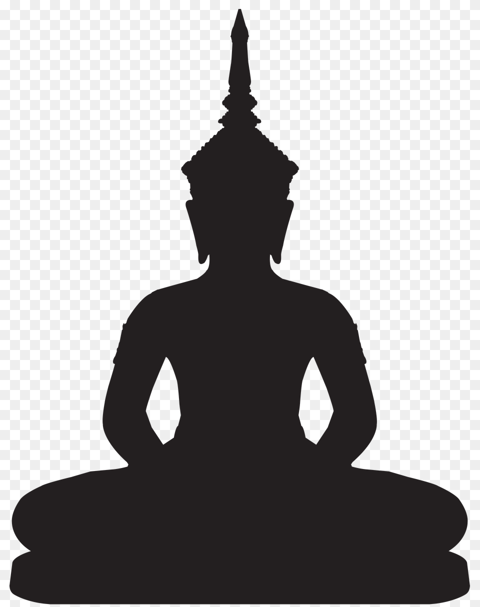 Buddha Art Buddha, Silhouette, Lighting, Adult, Female Free Png