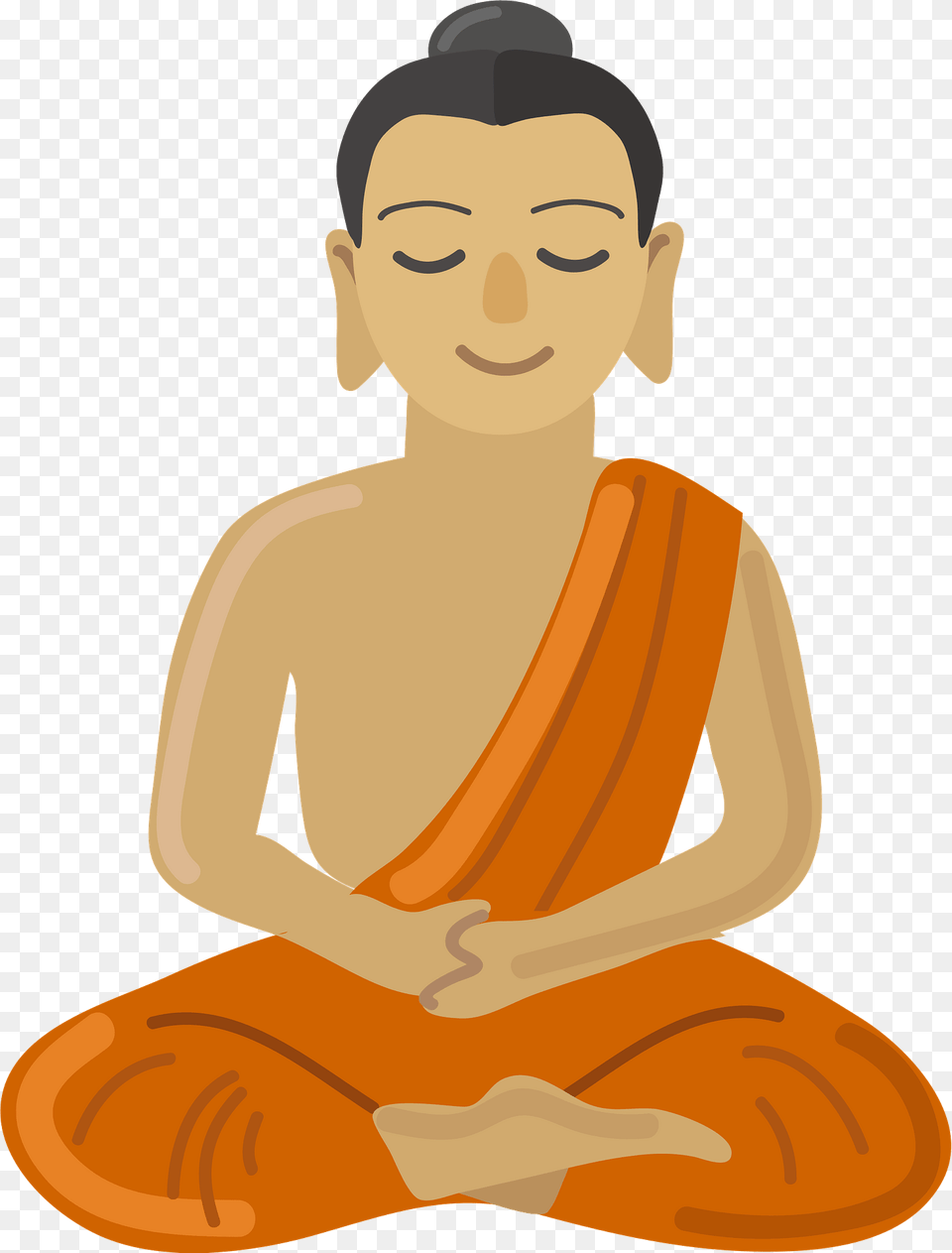 Buddha Clipart, Person, Face, Head, Art Free Png