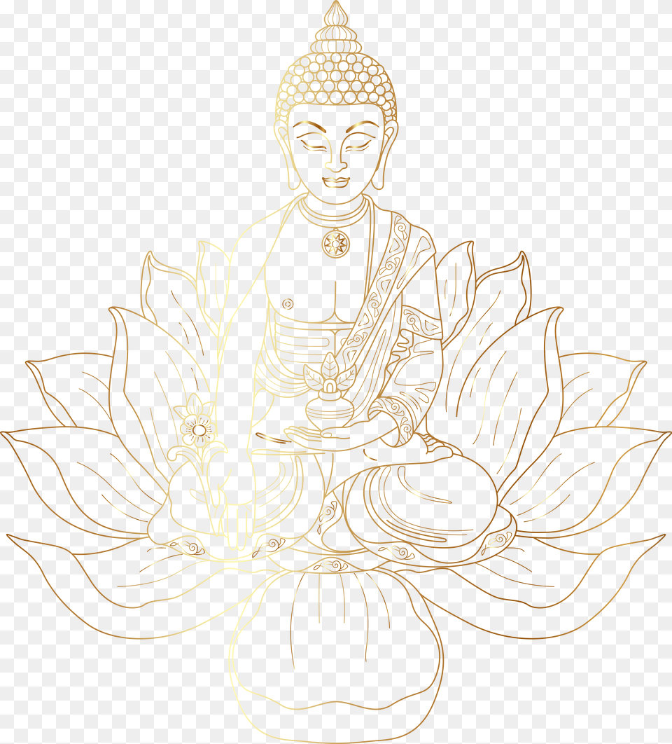 Buddha Decoration Clip Art, Prayer, Person, Face, Head Free Png
