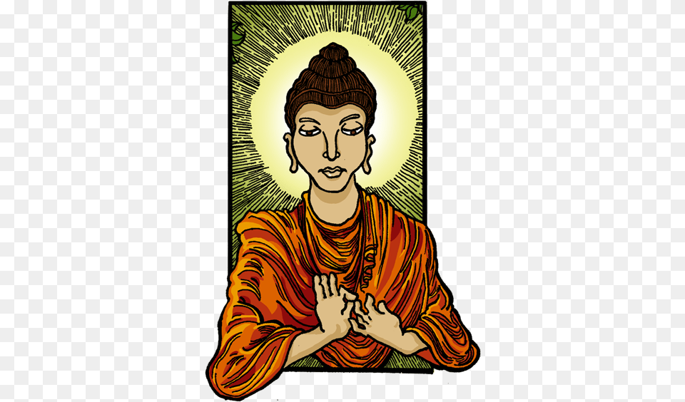 Buddha Gautama Buddha, Art, Person, Prayer, Face Free Png Download