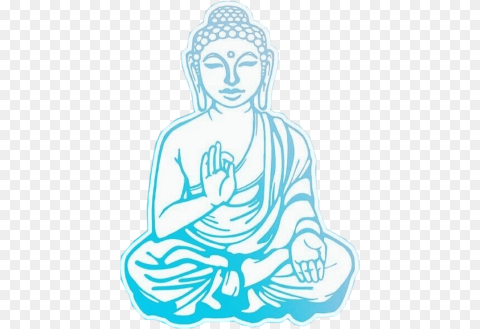 Buddha Let That Shit Go Meme, Art, Prayer, Adult, Male Png