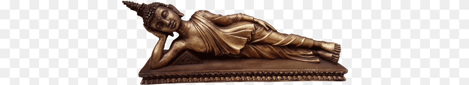 Buddha Lying Reclining Soul Array Buddha Lying, Art, Bronze, Adult, Person Png