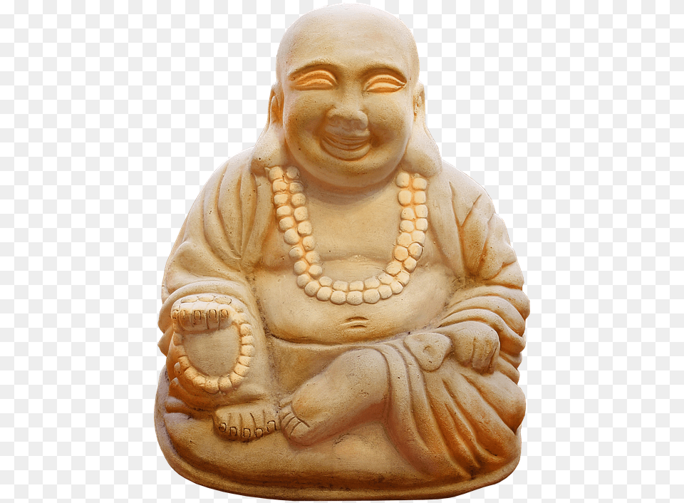 Buddha Pray Figure Stone Temple Buddhism Religion Laughing Buddha, Person, Art, Prayer, Face Png Image