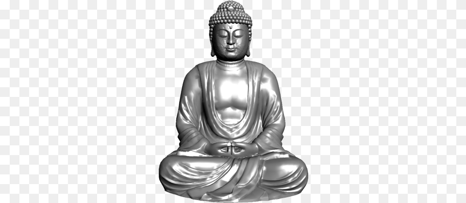 Buddha Statue No Background, Art, Prayer, Adult, Male Png Image