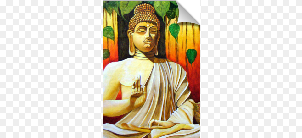 Buddha The Enlightened One Gautam Budha All Painting, Art, Prayer, Adult, Female Free Transparent Png