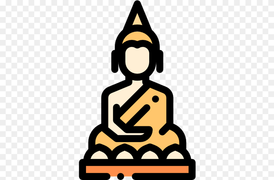 Buddha Vector Icons Designed Religion, People, Person, Art Free Transparent Png