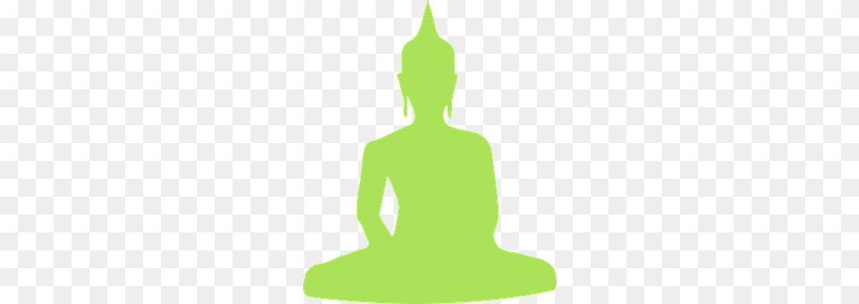 Buddhism Silhouette, Adult, Female, Person Png Image