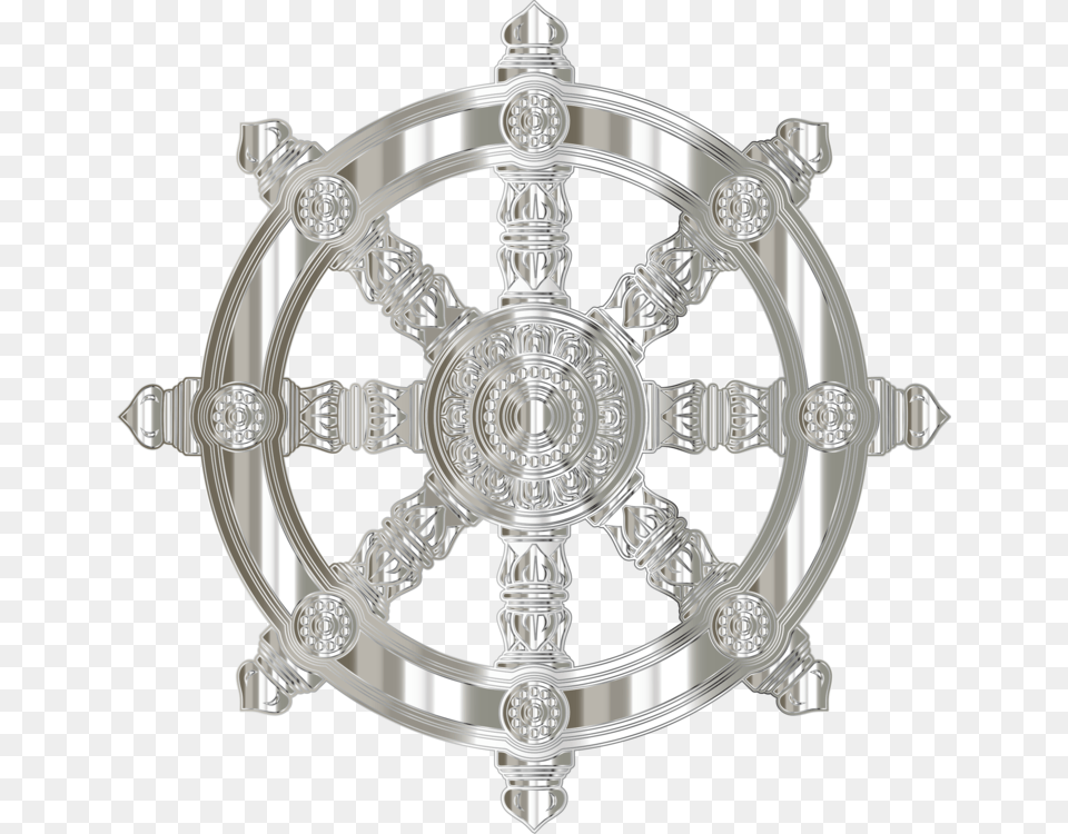 Buddhism Dharmachakra Buddhist Symbolism, Accessories, Cross, Symbol, Jewelry Free Png