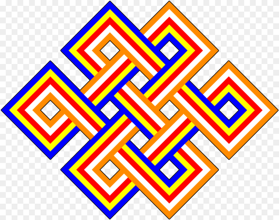 Buddhism Endless Knot, Pattern, Art, Graphics Png