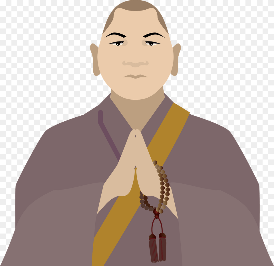 Buddhism Monk Clipart, Accessories, Person, Woman, Female Free Png