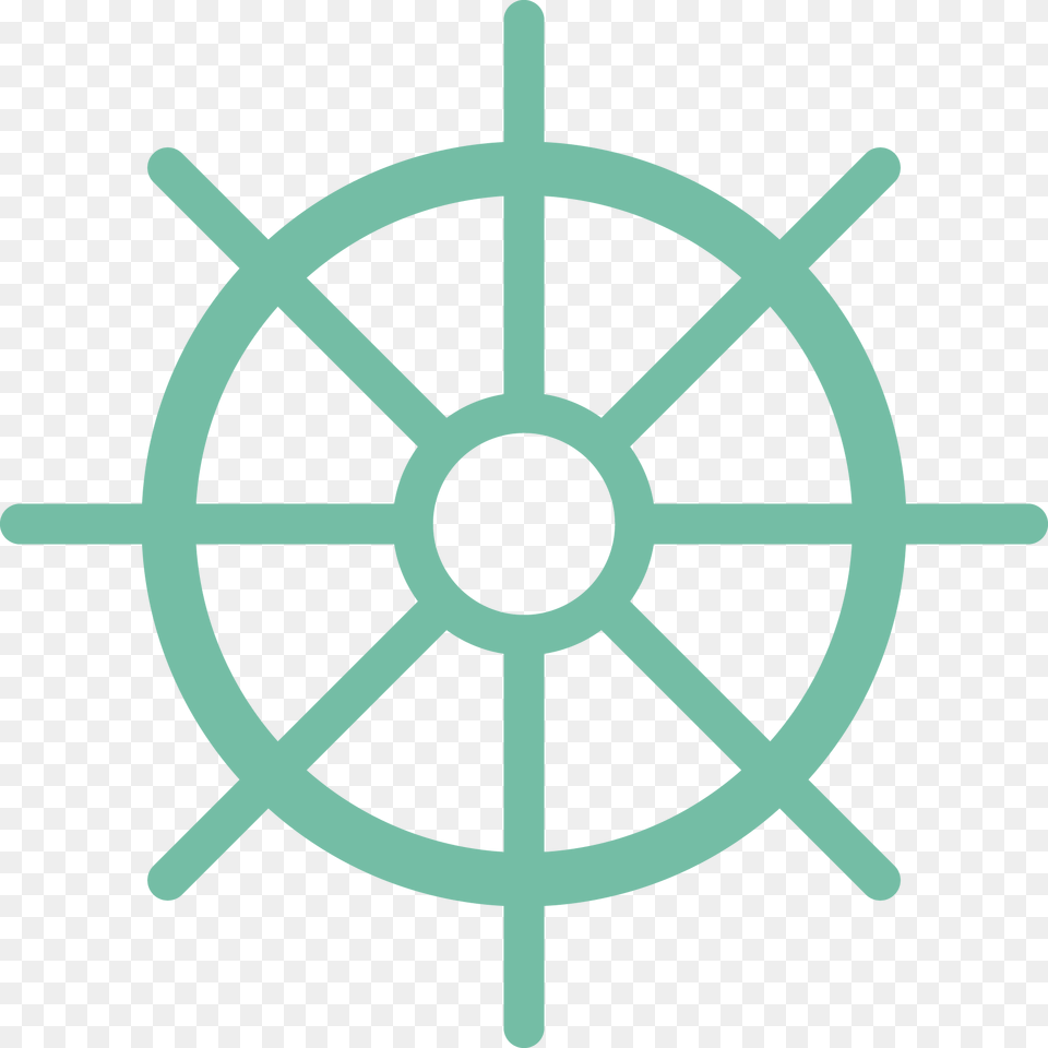 Buddhist Christian Islam Hindu Clipart Boat Steering Wheel, Cross, Symbol, Steering Wheel, Transportation Free Png Download