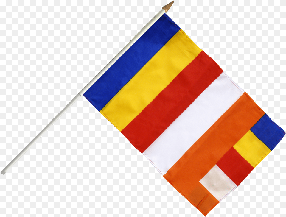 Buddhist Hand Waving Flag Flag Png Image