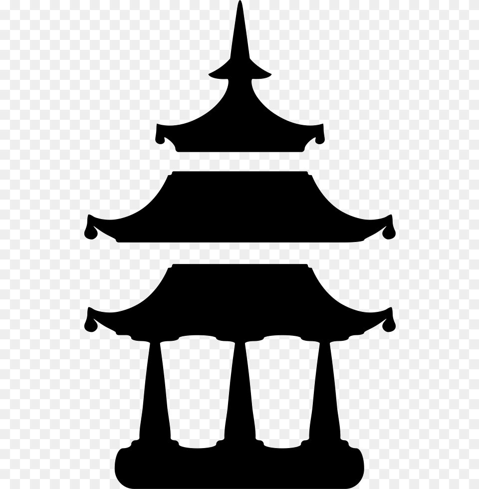 Buddhist Temple Icon, Architecture, Building, Pagoda, Prayer Free Png Download