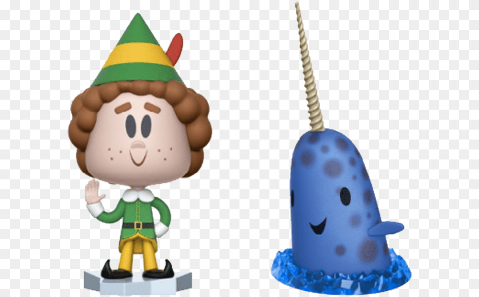 Buddy Amp Narwhal Buddy And Narwhal Vynl, Clothing, Hat, Dessert, Birthday Cake Free Transparent Png