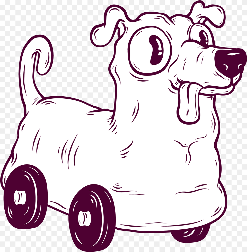 Buddy Buggy Buggy Dog Vector Design Illustration Cartoon, Baby, Person, Stencil, Art Free Png Download