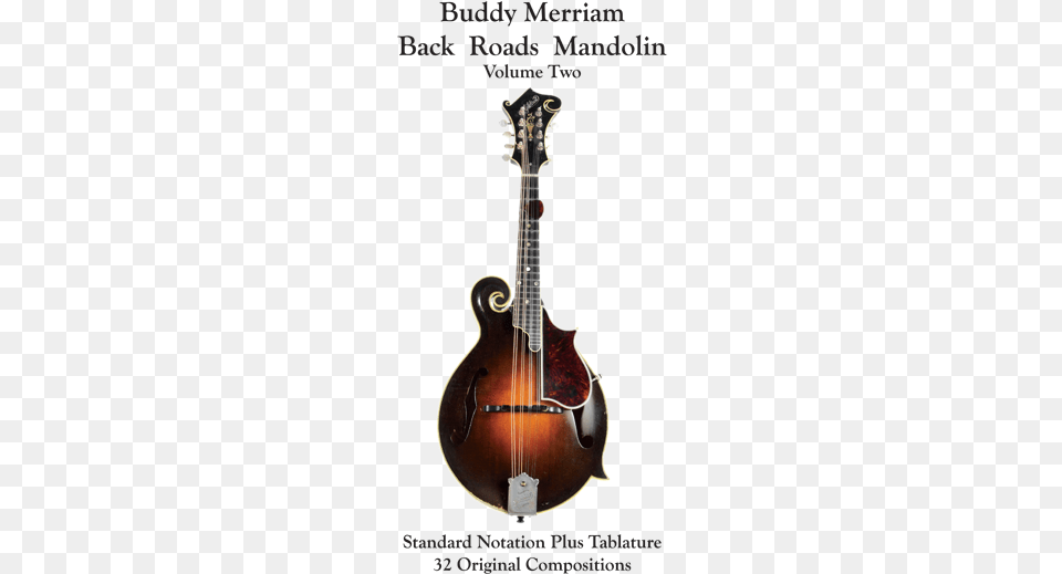 Buddy Merriam Back Roads Mandolin Volume Two Mandolin, Musical Instrument, Guitar Free Png Download