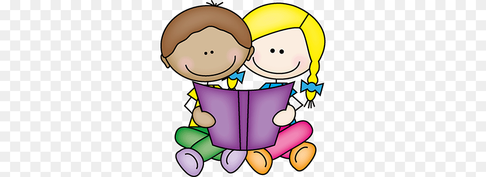 Buddy Reading Clip Art, Person, Book, Publication, Comics Free Transparent Png