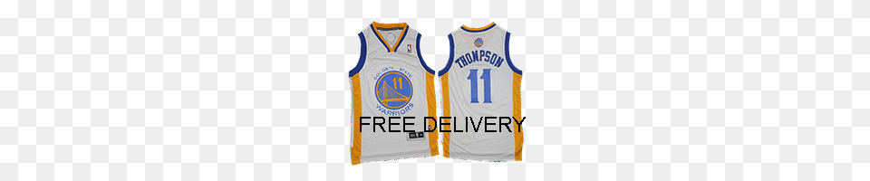 Budget Golden State Warriors White Klay Thompson, Clothing, Shirt, Jersey, T-shirt Free Png Download