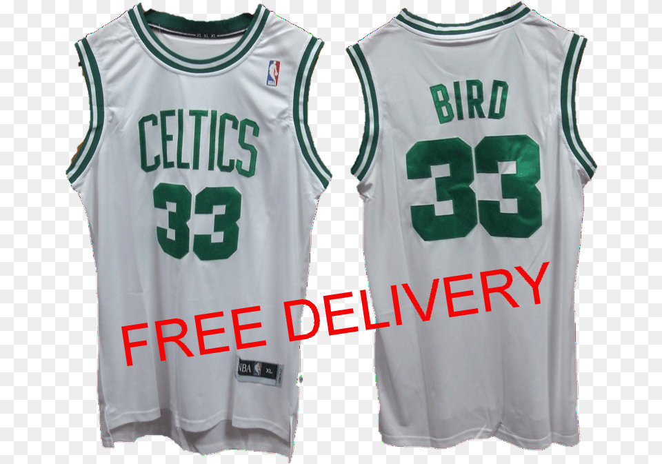 Budget Larry Bird Boston Celtics Jersey Boston Celtics Jersey, Clothing, Shirt Png Image