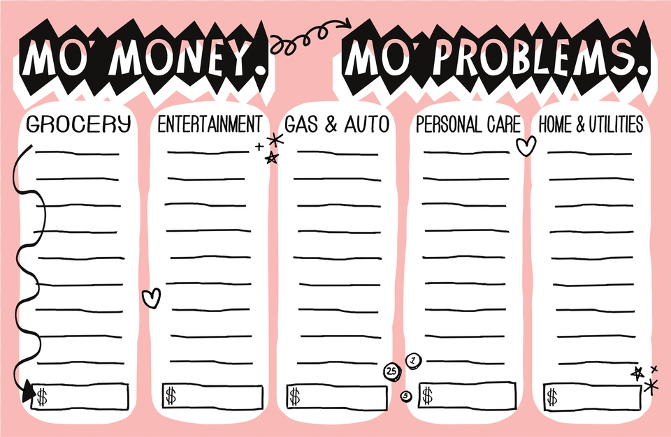 Budget Notepad Illustration, Page, Text Free Transparent Png