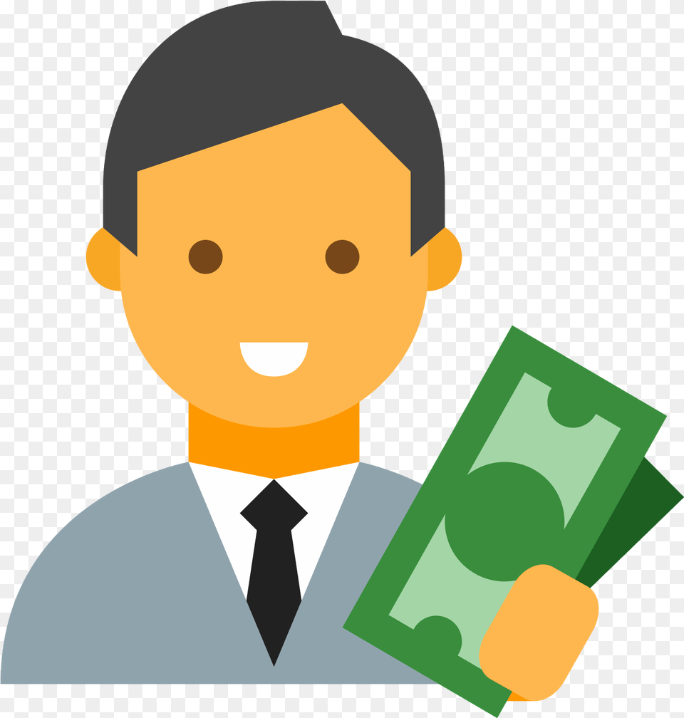 Budgeting Person Icon Transparent Cartoon Jingfm Businessman Icon, Face, Head, Baby, Reading Png Image