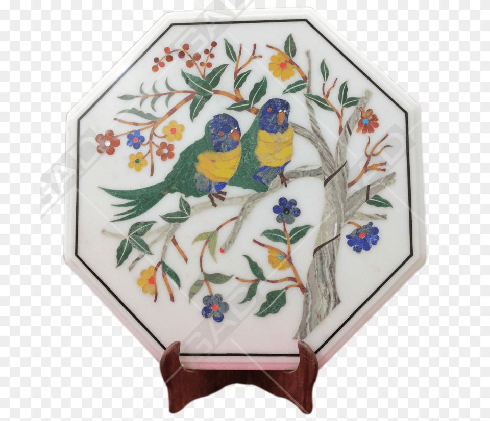 Budgie, Pottery, Art, Porcelain, Pattern Free Png