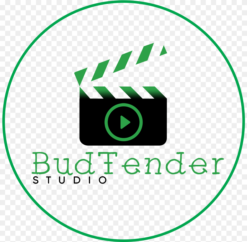 Budtender Studio Circle, Green, Logo Free Png Download