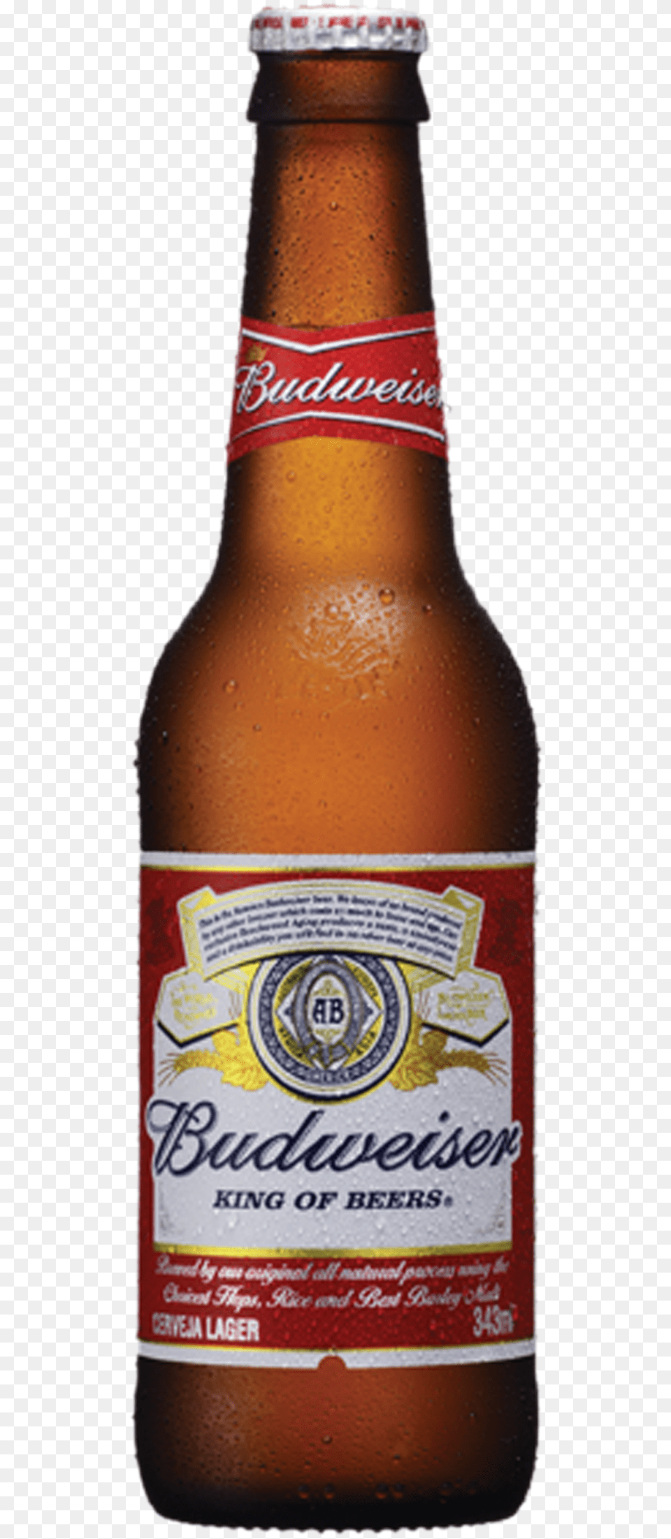 Budweiser Beer Bottle, Alcohol, Beer Bottle, Beverage, Lager Free Transparent Png