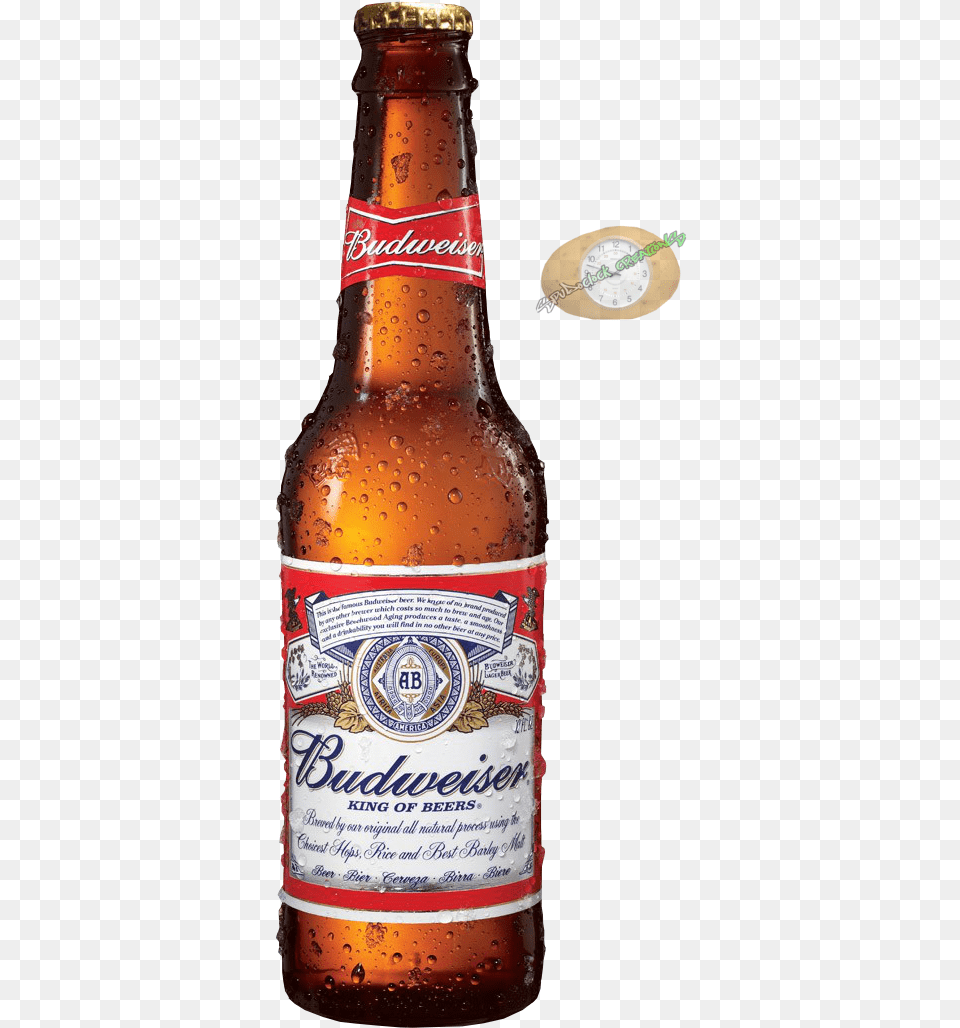 Budweiser Beer Bottle Budweiser Beer, Alcohol, Beer Bottle, Beverage, Lager Free Png Download