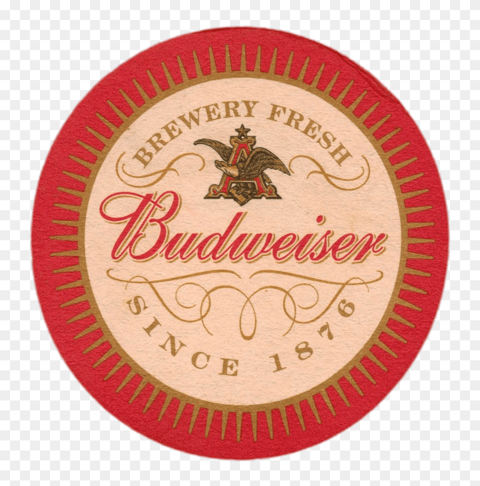 Budweiser Beer Coaster, Badge, Home Decor, Logo, Symbol Png